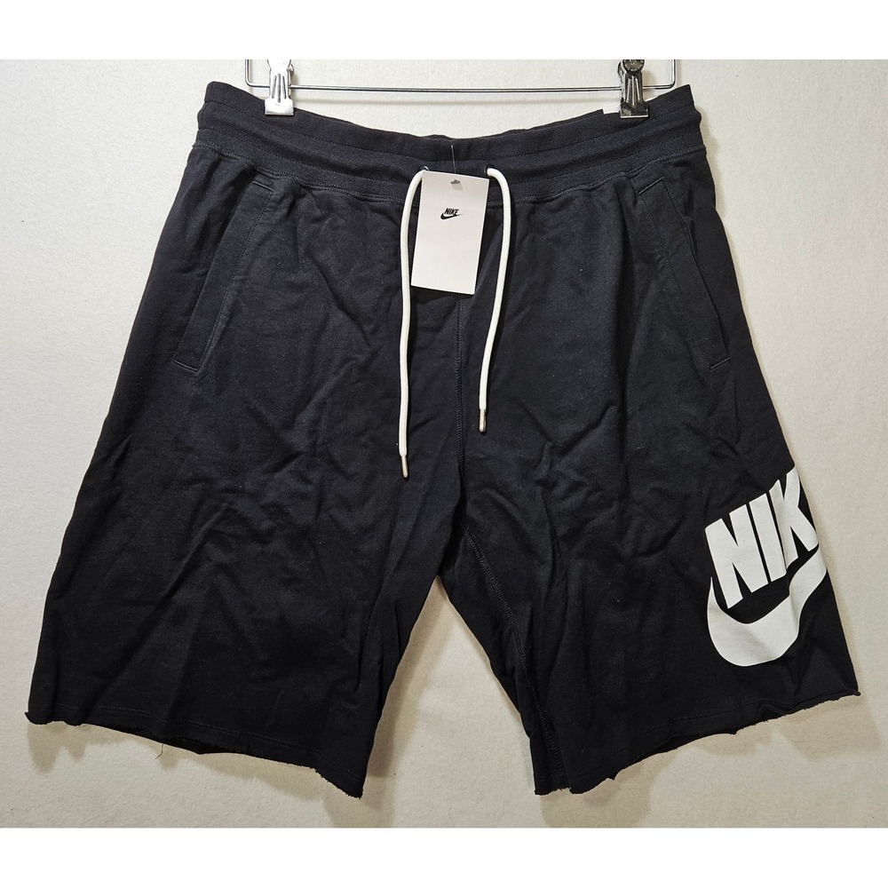 Nike Sportswear Men's French Terry Shorts, Black, AT5267-010, LG, NEW - Blem Tag